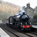 LNER class B1 4-6-0 1264(BR61264)  arriving at Glaisdale with 1Z11 16.30 Whitby -Hellifield The Whitby Flyer 14th April 2018