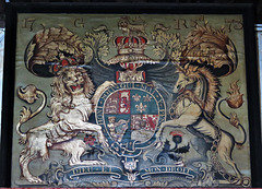 woodchurch church, kent (18)c18 royal arms of george III 1773