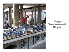 Market stall pottery Steenhouwersdijk Bruges