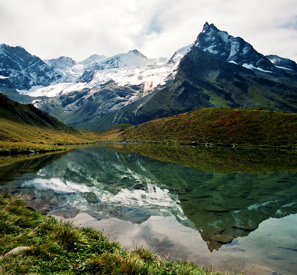 Zinal, Blick auf Besso