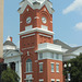 One corner of the Bulloch County Courthouse , Statesboro, Georgia....USA
