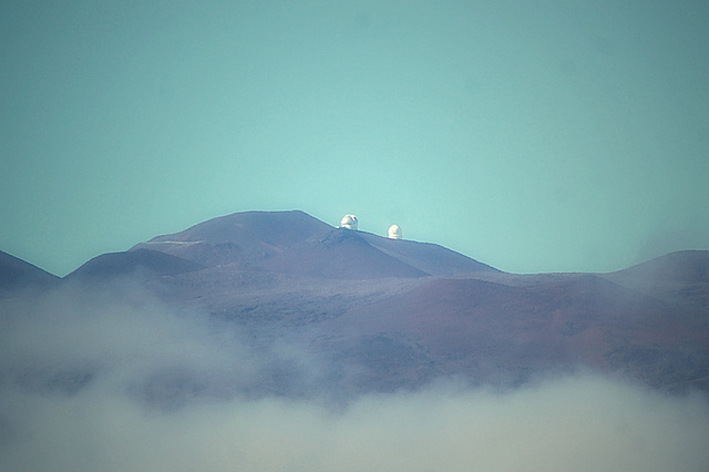 Above the clouds