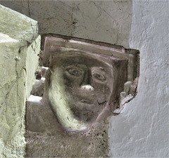 woodchurch church, kent (17)c15 headstop in the south aisle
