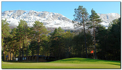 Golfpark Skjomen bei Narvik, Norwegen