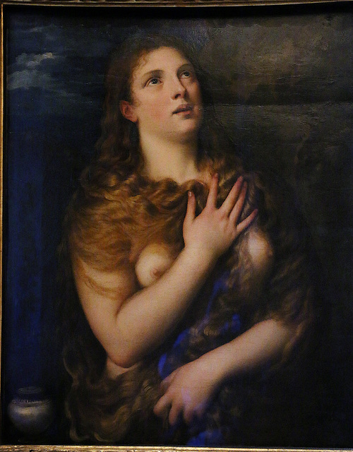 Madeleine pénitente , par Tiziano - Florence