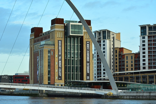 The Baltic and Millenium Bridge