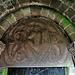 rowlestone church, herefs.c12 south doorway, christ in majesty tympanum related to shobdon
