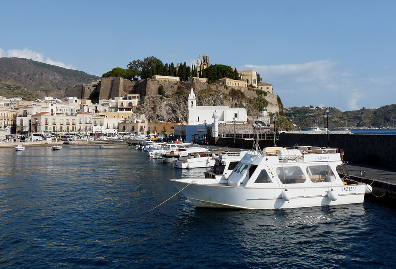 Lipari- Marina Corta and Citadel