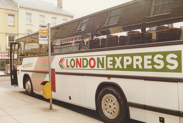 Galloway F886 SRT in Stowmarket - 16 Jul 1989 (92-15A)