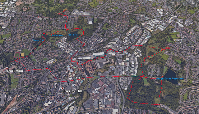 7.5m Circular walk from Saltwells Wood