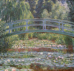 The Japanese Footbridge and the Water Lily Pool, Giverny