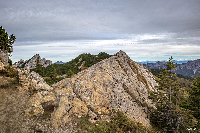 Schliersee - Blick vom Rotwand haus