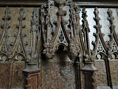 canterbury cathedral (62) detail of c15 tomb of cardinal archbishop bourchier +1486