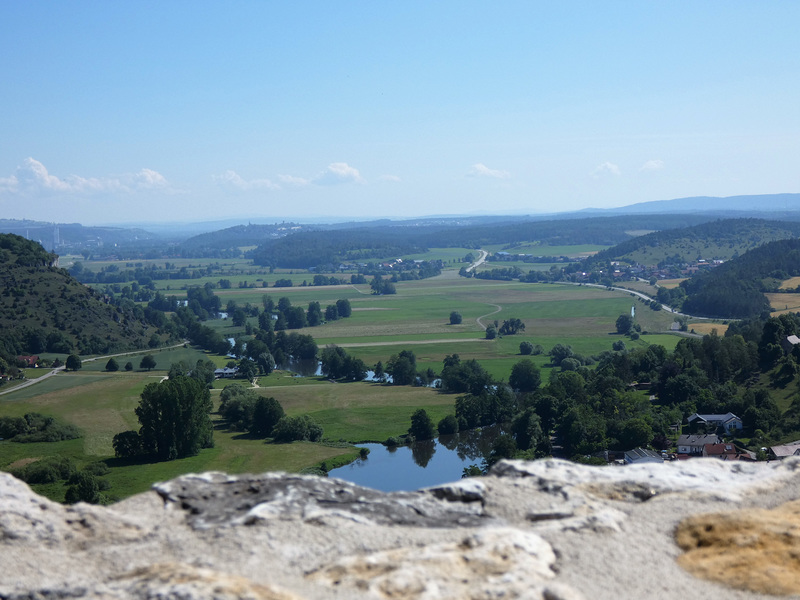 Blick vom Turm ins Land