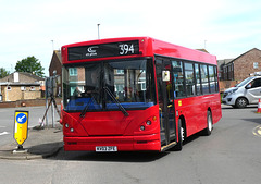 Preserved former CT Plus KV03 ZFE at Whittlesey - 21 May 2023 (P1150601)