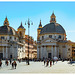 Mattina in piazza del Popolo