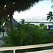 View from hotel veranda, Papeete, January 12