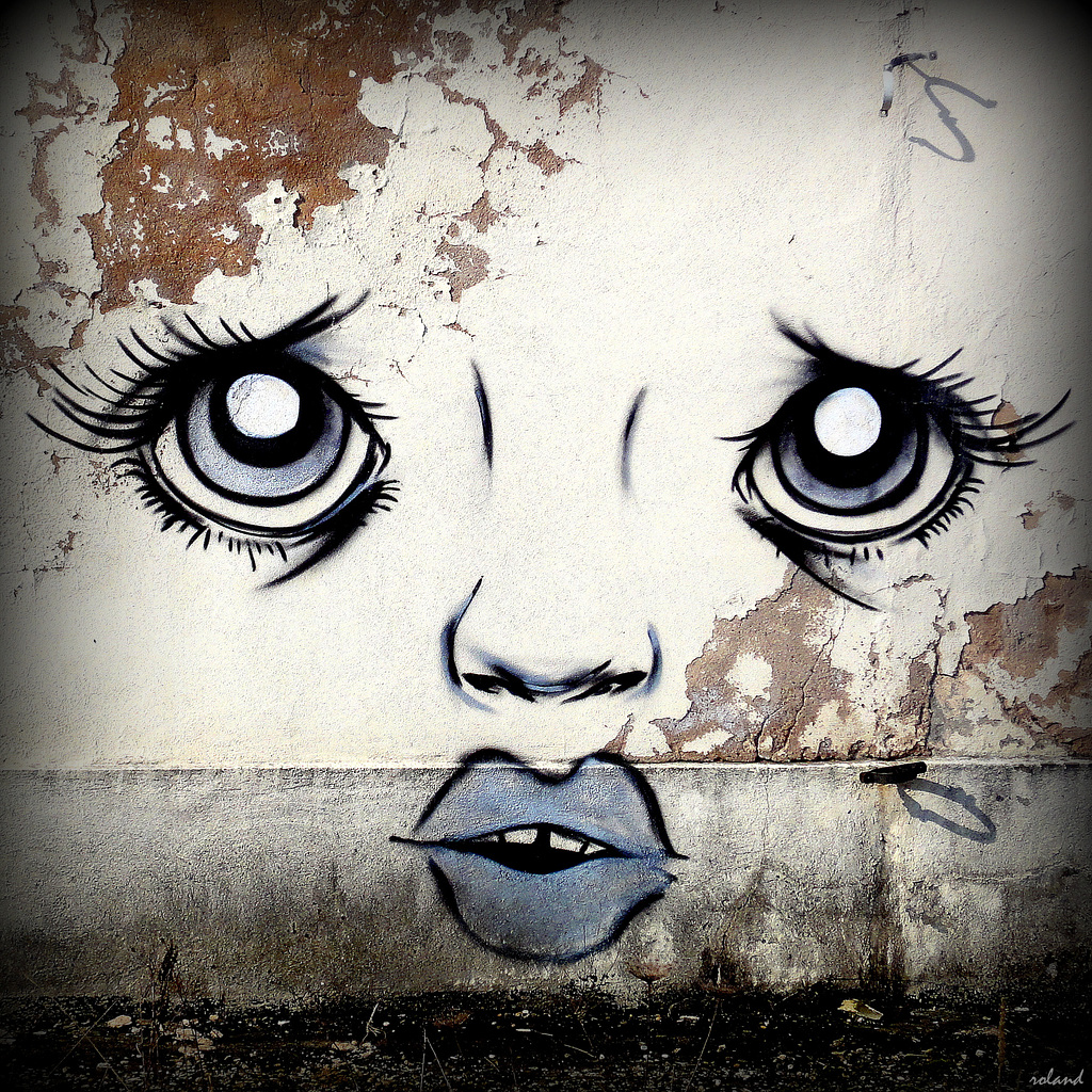 regard admiratif sur les  Graffitis