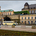 Alter Bus im alten Dresden