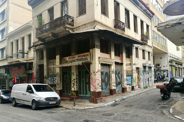 Athens 2020 – Corner of Diplari and Evripidou