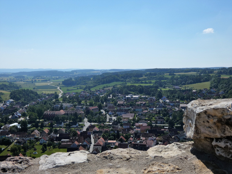 Blick vom Turm ins Land