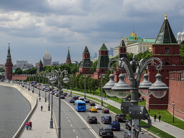 Moskwa und Kreml