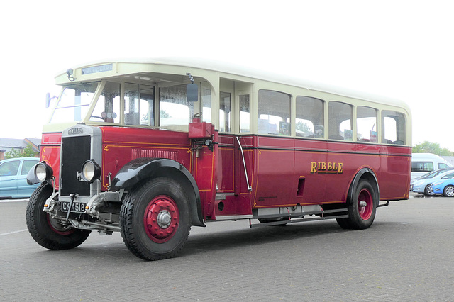 Preserved Ribble 1161 (CK 4518) at Morecambe - 26 May 2019 (P1020388) Preserved Ribble 1161 (CK 4518) at Morecambe - 26 May 2019 (P1020388)