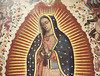 Detail of the Virgin of Guadalupe by Berrueco in the Virginia Museum of Fine Arts, June 2018