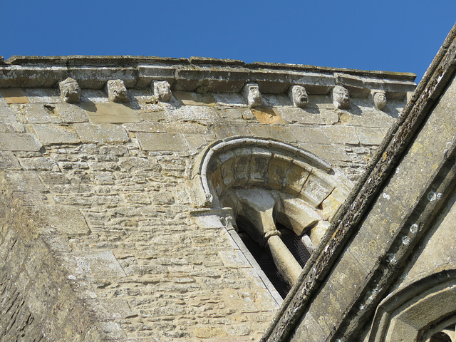 careby church, lincs (4) detail of early c13 tower