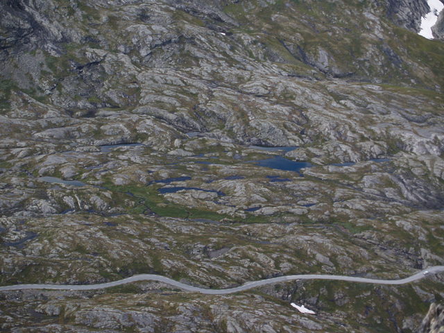 Tiny Lakes at the Bottom of Valley