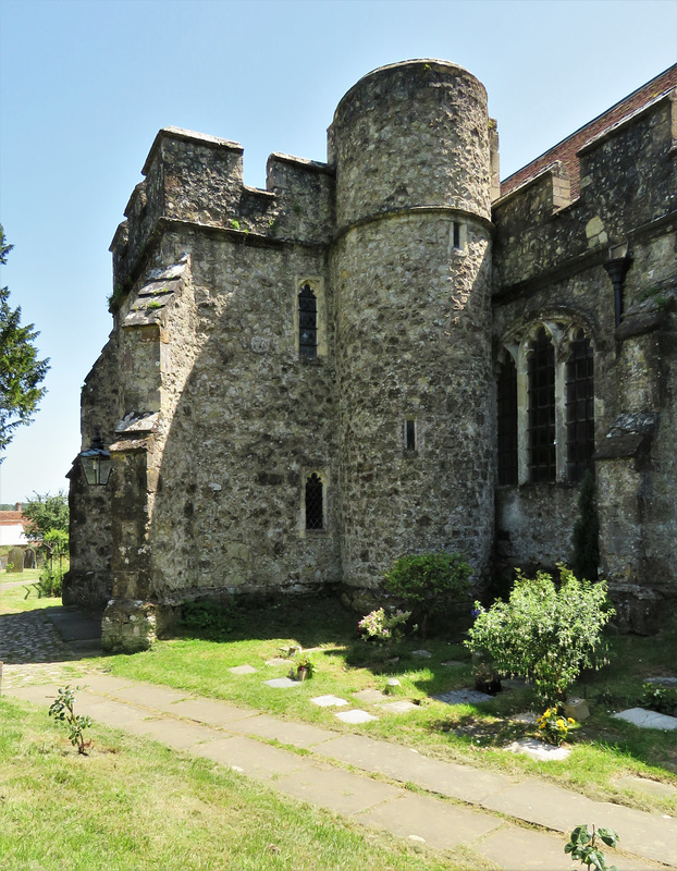 woodchurch church, kent (7)c15 north porch