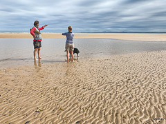 Low tide at Findhorn