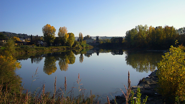 Il Girone, looking upriver