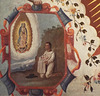 Detail of the Virgin of Guadalupe by Berrueco in the Virginia Museum of Fine Arts, June 2018