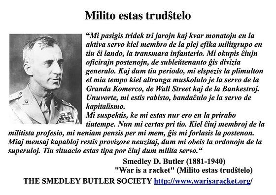 Smedley Butler EO