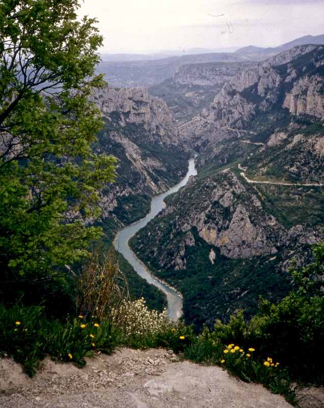 Gorges du Verdon, Frankreich (Diascan)