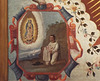 Detail of the Virgin of Guadalupe by Berrueco in the Virginia Museum of Fine Arts, June 2018