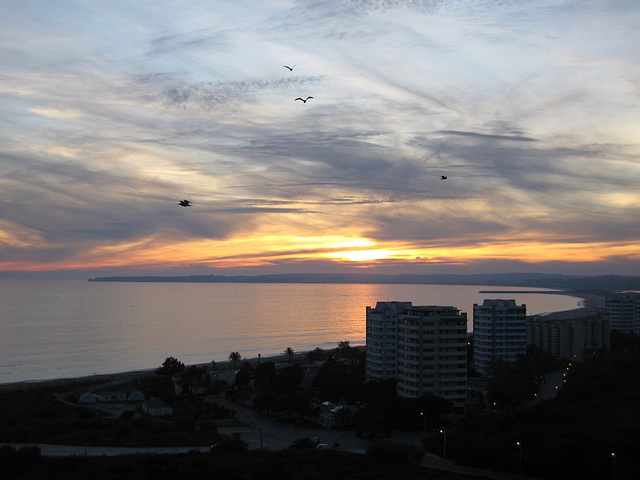 Sunset over the Bay of Lagos (2009)