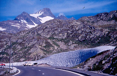 Old Snow     between  Grimsel and Furka