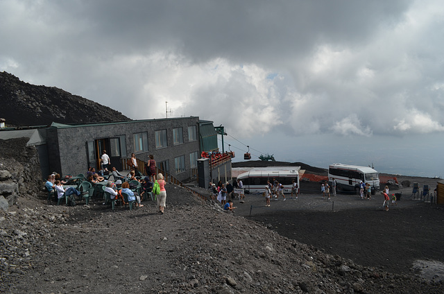 Upper Station of Etna Funicular (2500m)