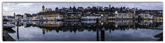 Blick zur Stadt Schaffhausen