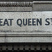 Great Queen Street sign