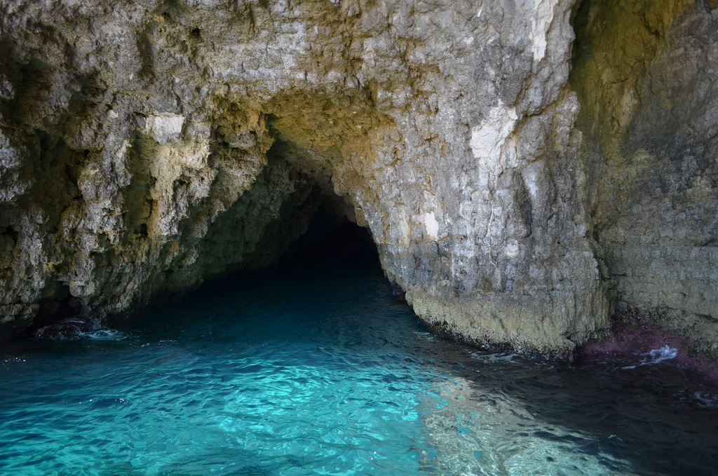 Malta, One of the Many Grottoes of Comino