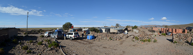 Bolivia, Guest House in Jirira under Volcano Tanupa