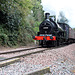 LMS 0-6-0ST  11456 at Summerseat with the 12.35  Bury - Rawtenstall ELR 12th October 2024.