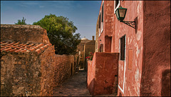 Eine Gasse in Monemvasia