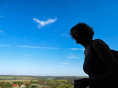 Hohenlohe mit Wolke