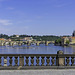 HFF ... with a look across the stone fence on the Legion Bridge to the Charles Bridge in Prague (© Buelipix)