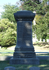 Boss Tweed's Grave in Greenwood Cemetery, September 2010