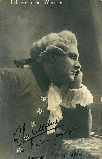 Rene Lapelletrie Autograph